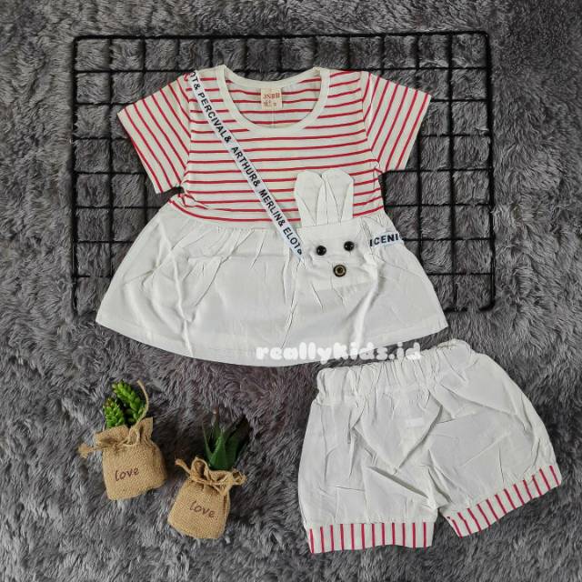 BAJU SETELAN BABY DOLL BAYI BALITA ANAK ANAK CEWEK WANITA PEREMPUAN PREMIUM IMPOR MURAH