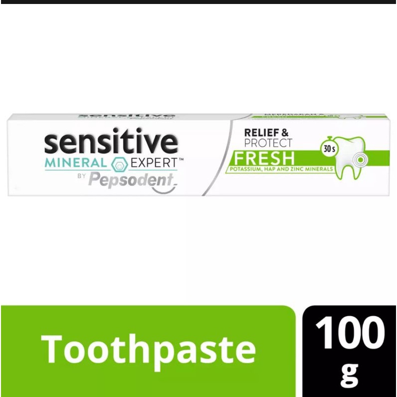 Pepsodent Sensitive Expert Pasta Gigi Fresh 100 gr - Pasta Gigi Sensitif