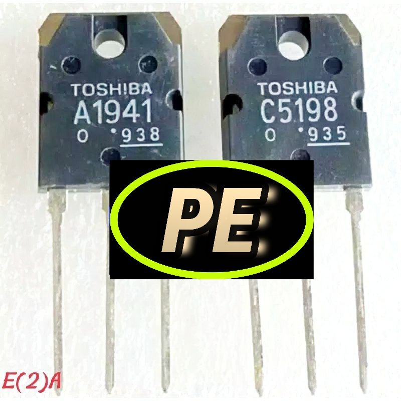 TRANSISTOR  A1941 + C5198 ORIGINAL
