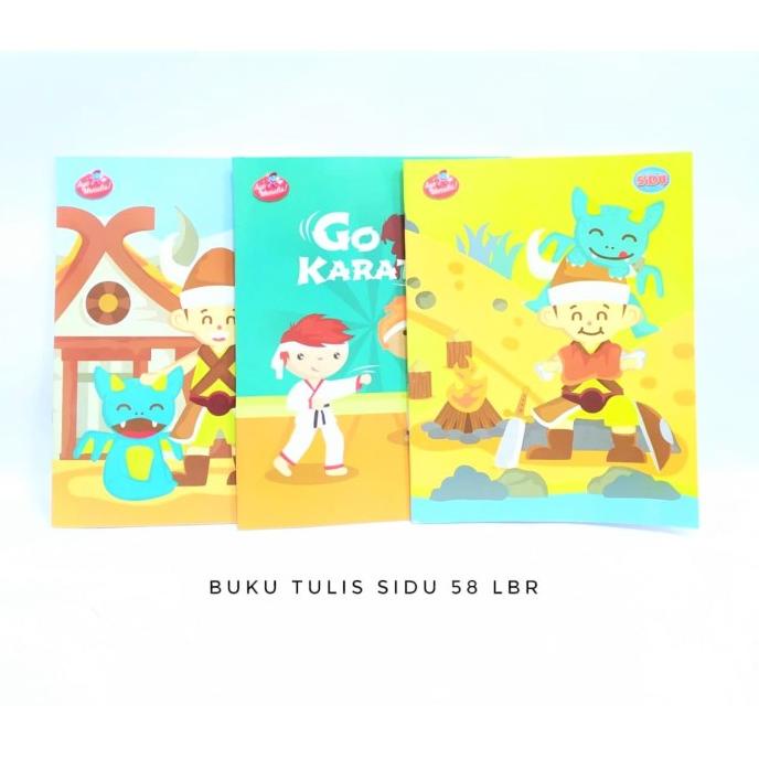 

R3STOCK BUKU TULIS 58 LEMBAR SINAR DUNIA SIDU QUARTO BUKU TULIS SEKOLAH "L=