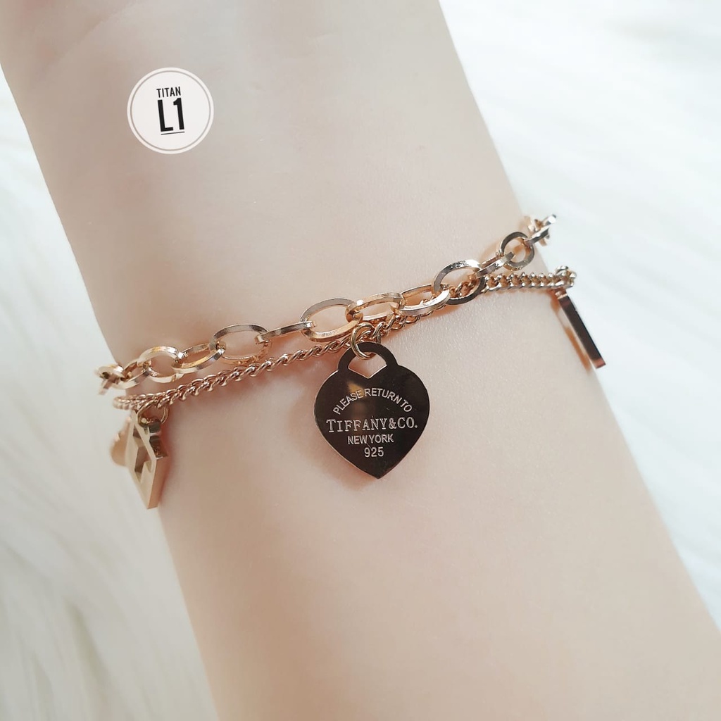 Perhiasan Gelang Titanium