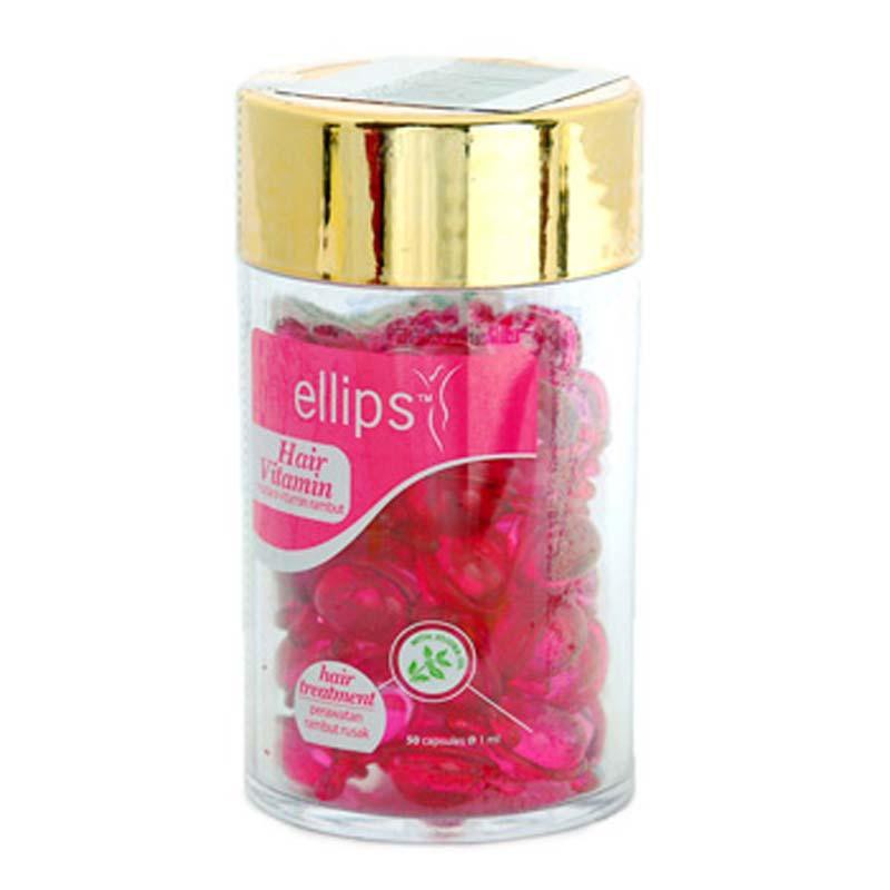 Ellips Hair Vitamin Rambut Kering Rusak Moroccan Oil Hair Treatment Jar 50pcs