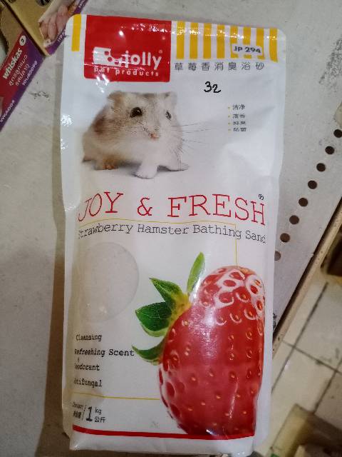 Pasir wangi Joy &amp; fresh sand bathing hamster 1kg