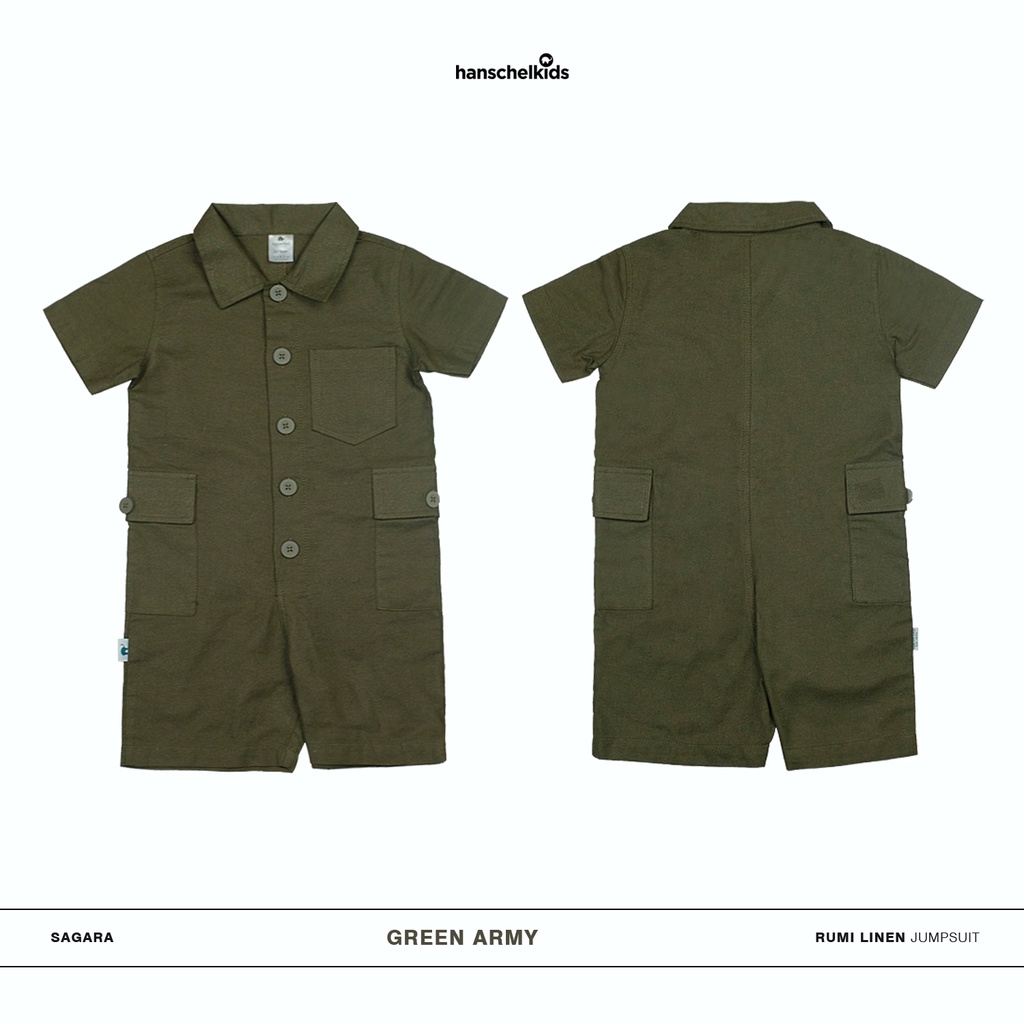 Hanschelkids - Sagara Jumpsuit ( Pakaian Anak 1-5 Tahun )-1