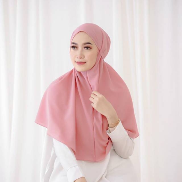 Khimar Maryam I Bergo Maryam I kerudung Maryam bahan DIAMOND