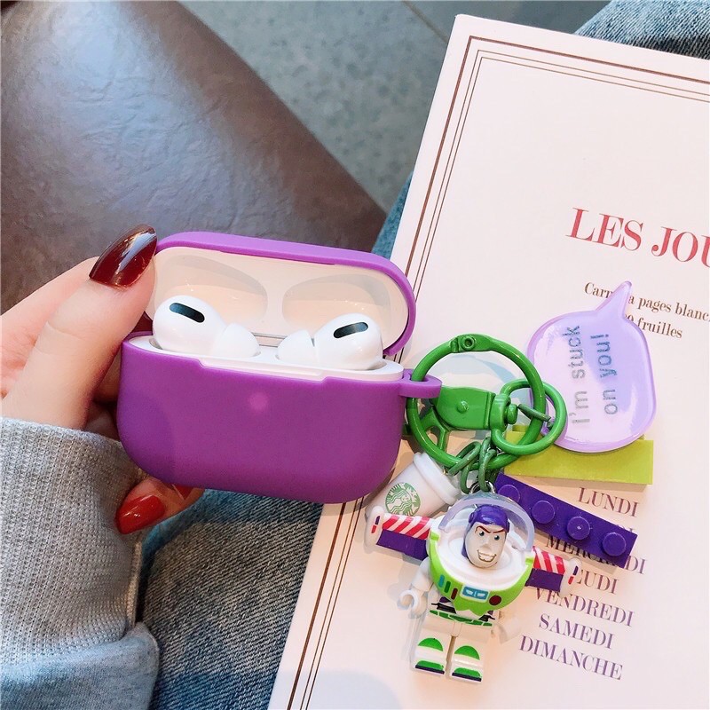 casing airpod marvel superheroes pikachu dinosaurus pegasus purple ironman hulk captain america