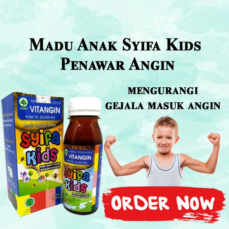

Madu Anak Syifa Kids Penawar Angin - VITANGIN