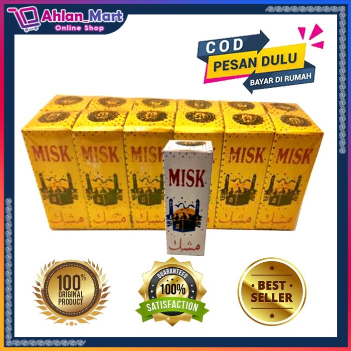 MINYAK WANGI MISK 2 ML OLEH OLEH UMROH DAN HAJI HARGA TERJANGKAU