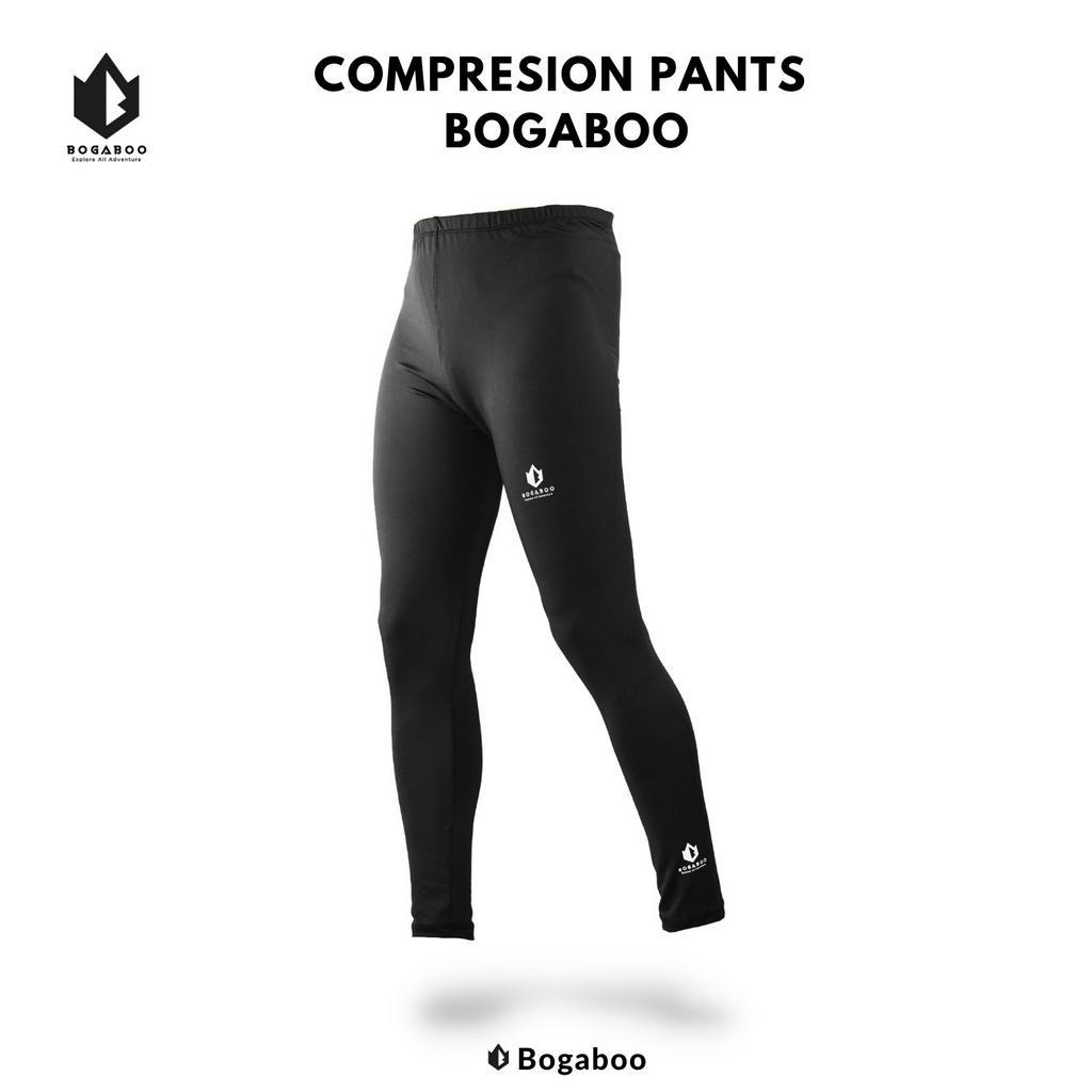 BOGABOO celana legging panjang PRIA WANITA - leging spandex - lejing - baselayer - compresion paNts - jogging - celana olahraga running - lari