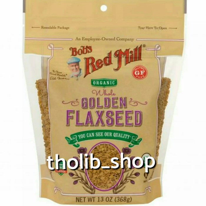 

Bob's red mill organic gold flaxseed 368gr