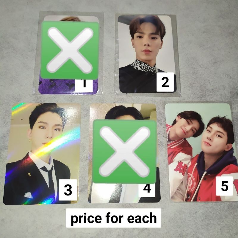 Monsta X Photocard Shownu Kihyun Hyungwon Unit Jooheon Changkyun