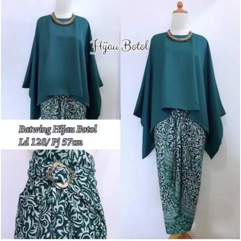 atasan+rok lilit batik
