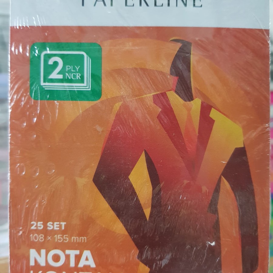 

Nota kontan NCR PAPERLINE 2 Ply isi 10 buku