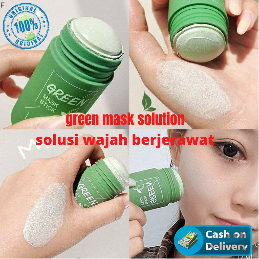 GREEN MASK STICK ORIGINAL - GREEN MASK - GREEN MASK STICK MEDIAN - GREEN MASK STICK Mask