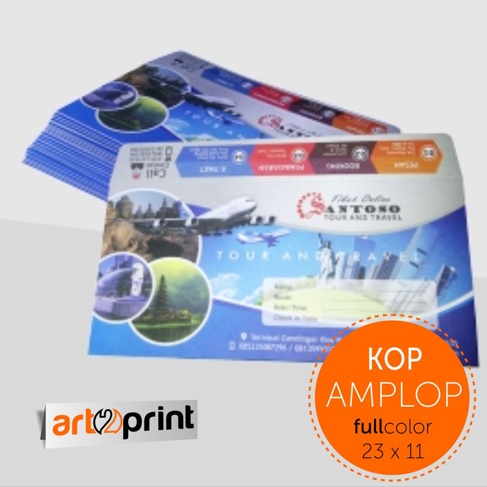 

Amplop Surat Putih Standar 11×23 Full Color