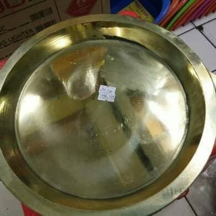 cetakan/loyang martabak manis terang bulan kuningan 28cm