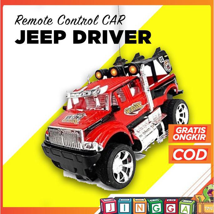 MOBIL REMOT KONTROL. MAINAN MOBIL REMOTE CONTROL RC JEEP