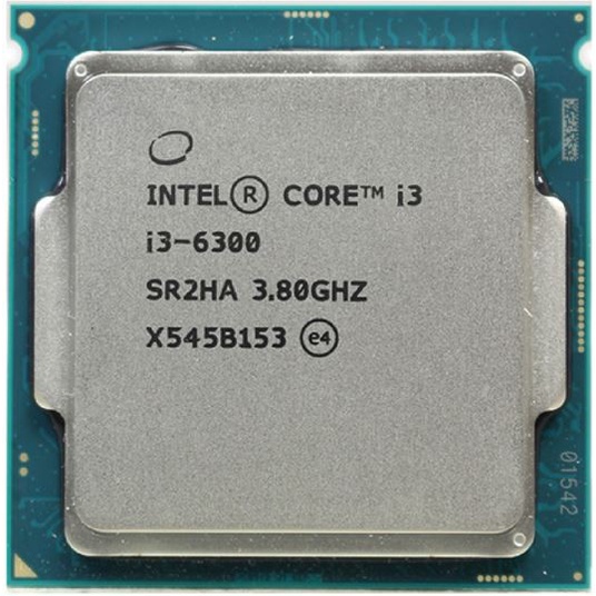 Processor Intel Core i3 6300 tray Socket 1151 Skylake