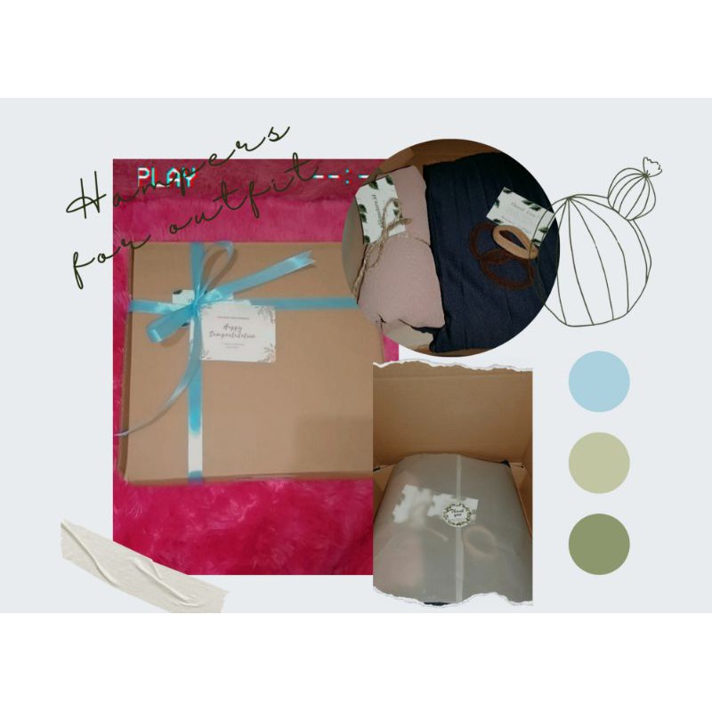 

HAMPERS HIJAB / OUTFIT OF THE DAY GIFT BOX