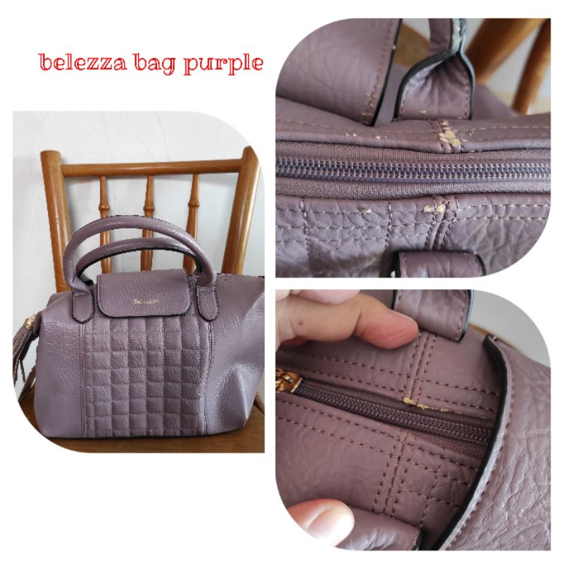 belezza tas purple