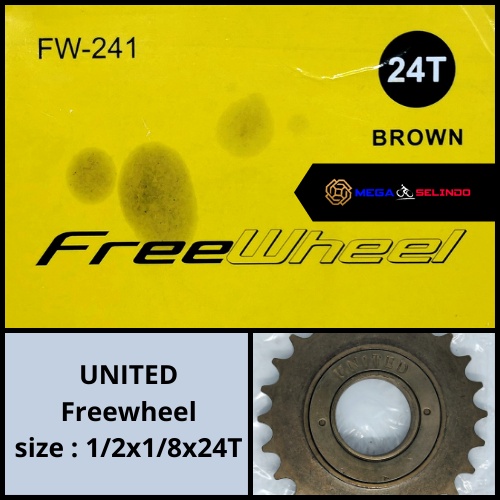 Freewheel UNITED 18T 24T