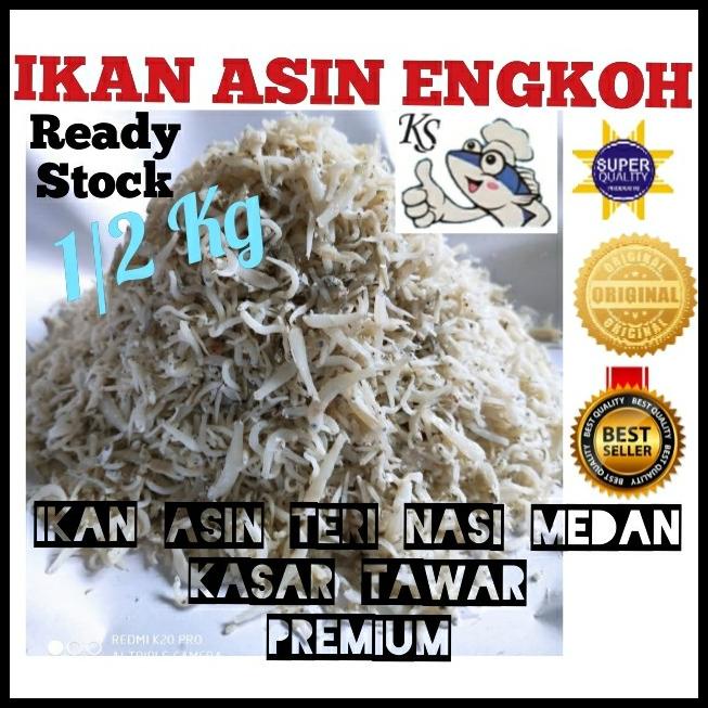 

Ikan Asin Teri Nasi Medan Kasar Tawar Premium 500Gr