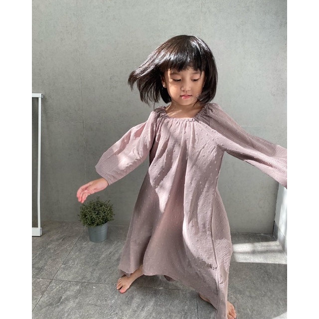 NABO - Kamila Abaya Kids  (BAJU LEBARAN ANAK)