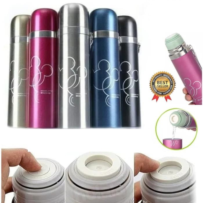 Thermos Kecil Termos Mini Stainless Steel Termos Mickey