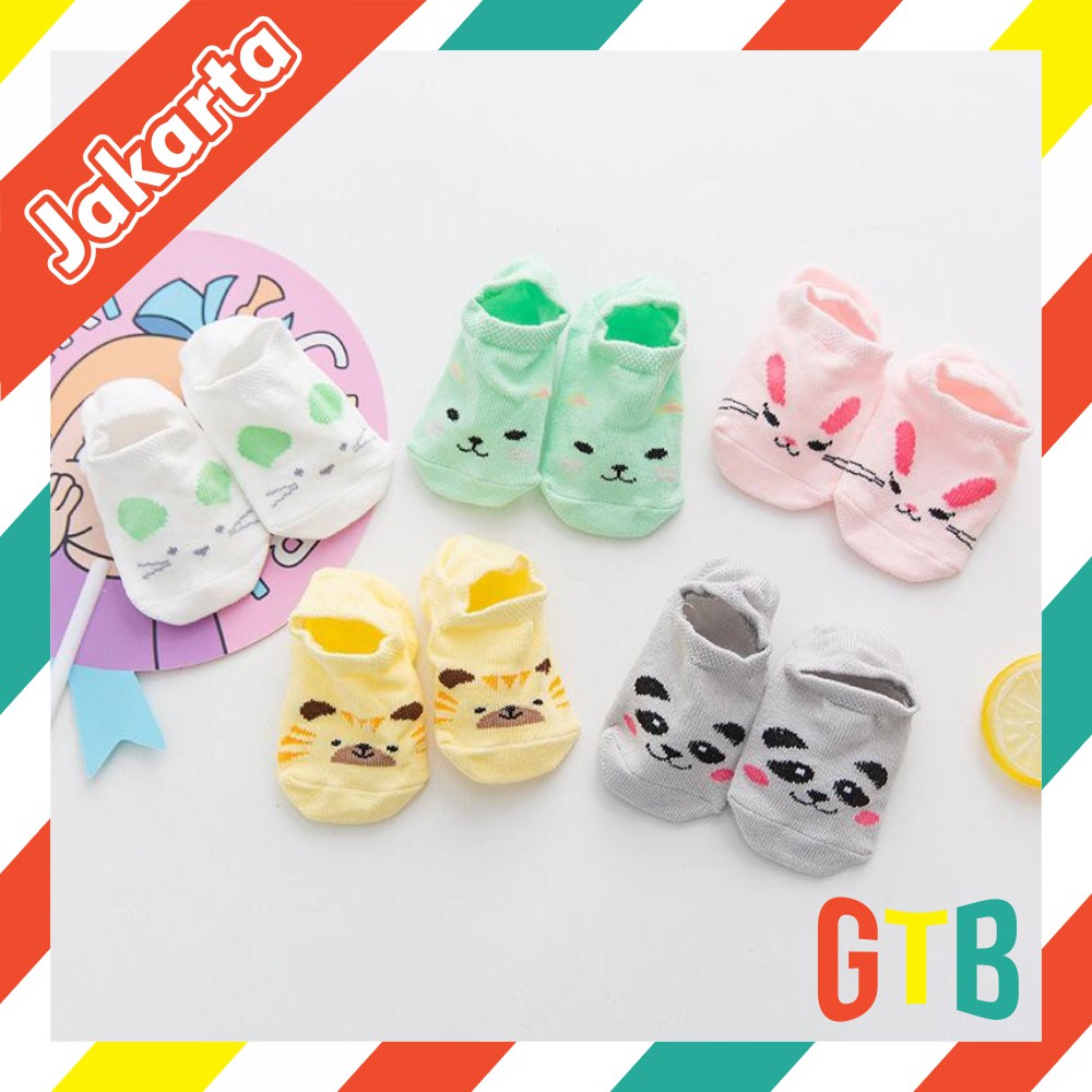 ❤️GTB❤️ R149 KAOS KAKI ANAK BAYI KOREA KAOSKAKI ANTI SLIP BAYI 3D CUTE ANIMAL BREATHABLE  IMPORT COD