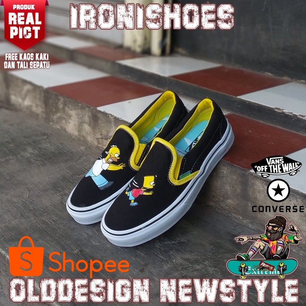 Vans Slip On The Simpsons Hamer Bart