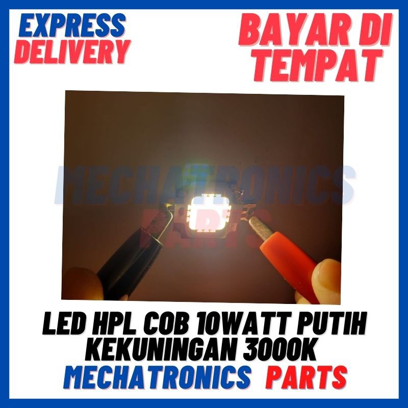 [DSP-9089] HPL LED 10 WATT PUTIH KEKUNINGAN 3000K SUPER TERANG