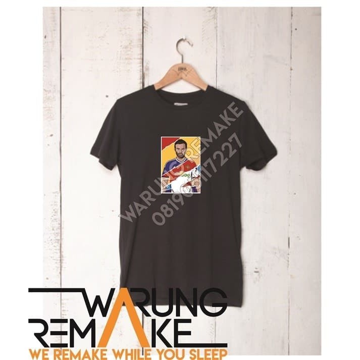 T2004 Kaos Tshirt Baju Combed 30S Distro Metamorfosis Juan Mata MU