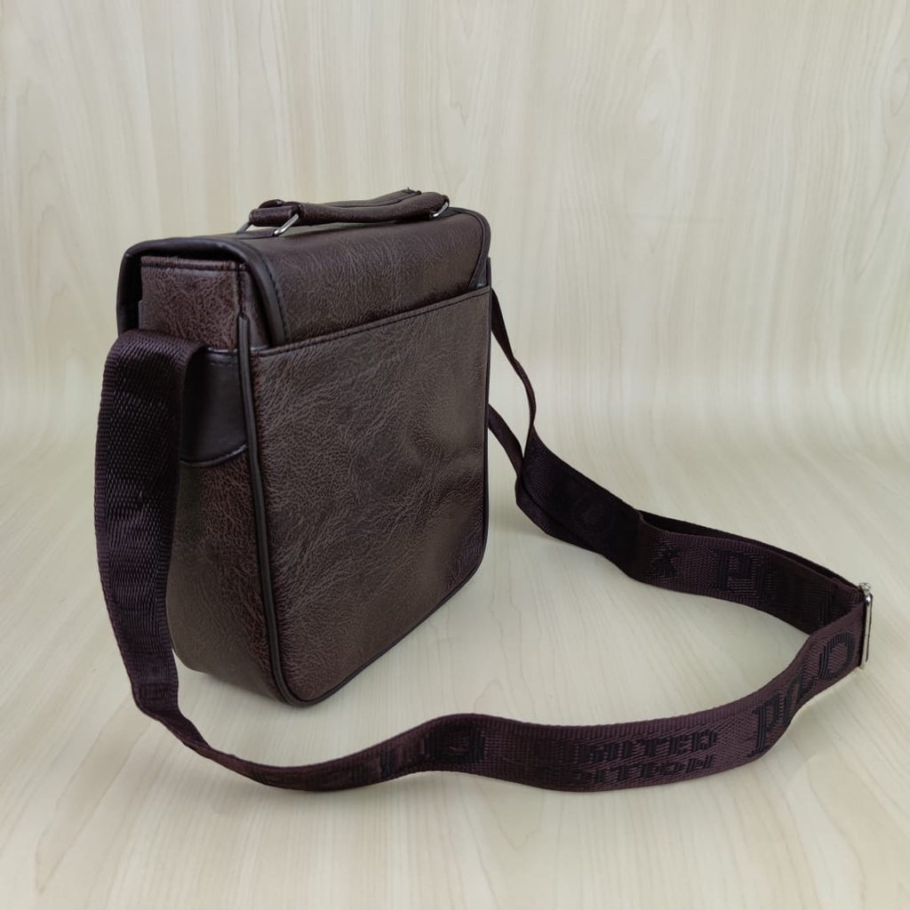 POLO AMSTAR -Tas Pria Tas Selempang Bahu 2 Ukuran Slingbag