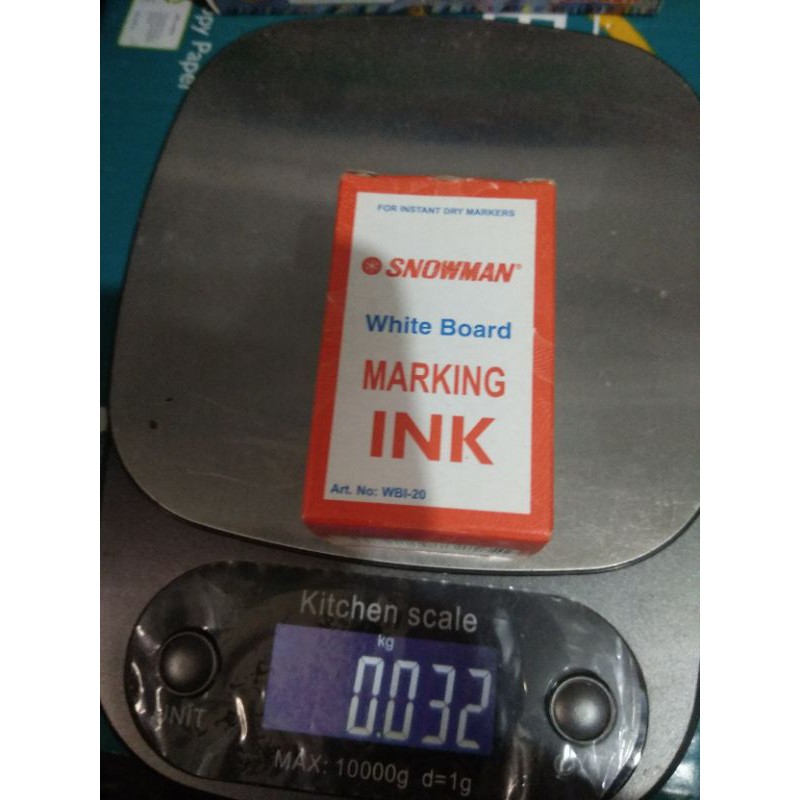 

Snowman white board marking ink