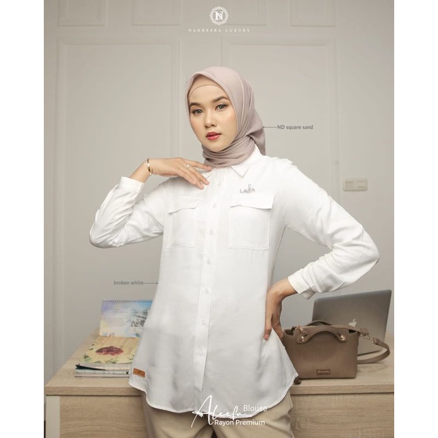 Aleefa Blouse by Nadheera Luxury