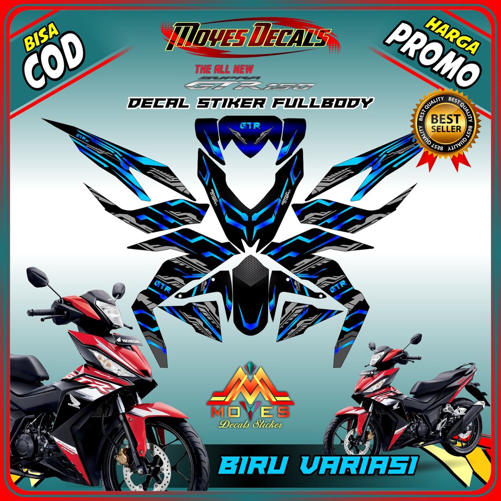 stiker supra gtr 150 decal stiker motor supra gtr 150 stiker motor supra gtr 150 full body stiker mo