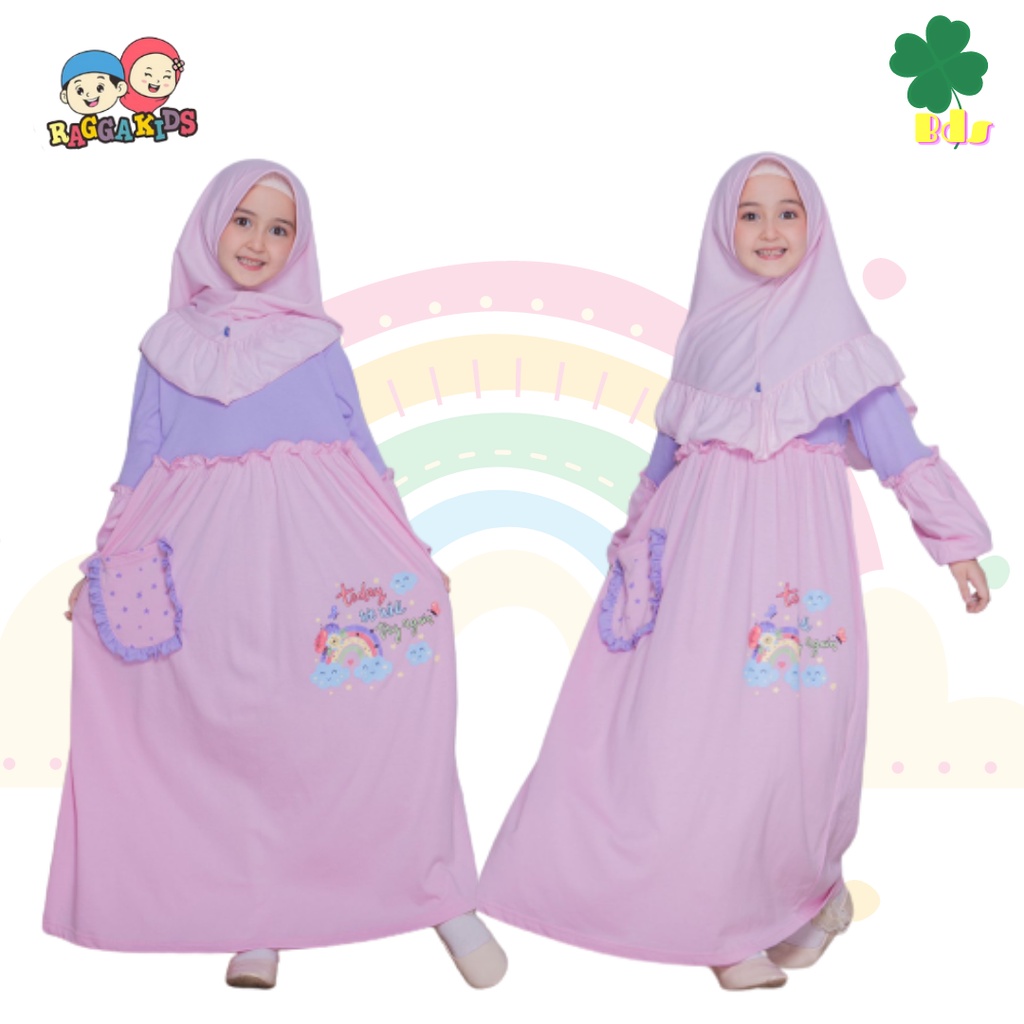 Raggakids Gamis Kaos syari Anak RG53