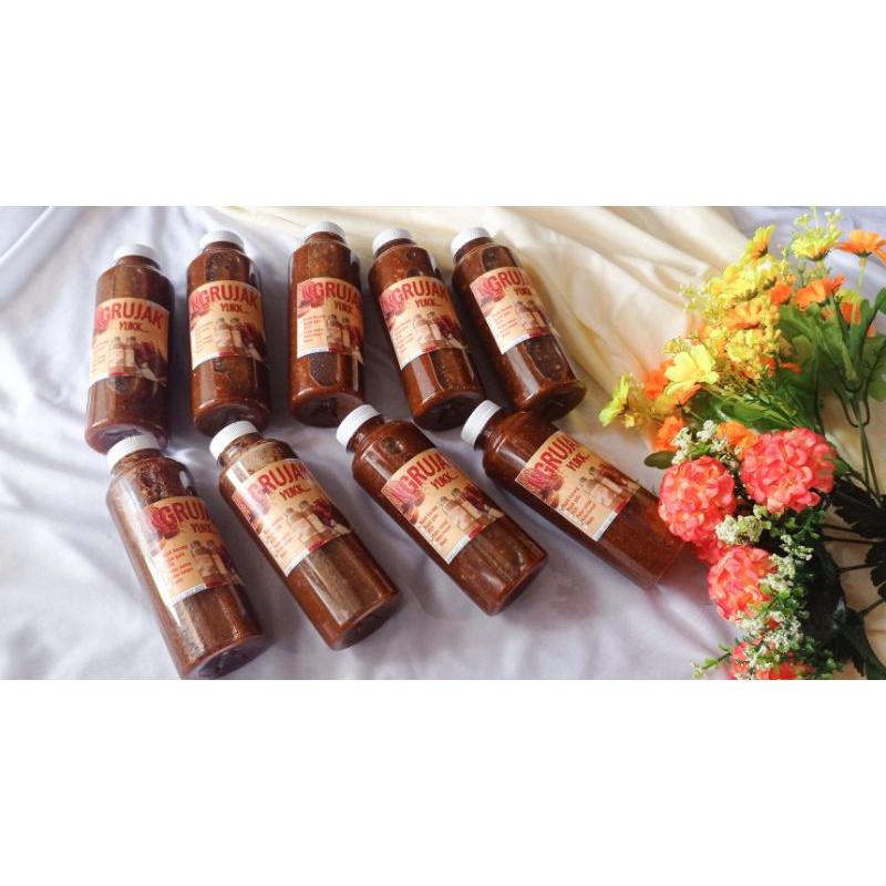 

BUMBU RUJAK KACANG 250ML/RUJAK MANIS RUJAK TUBAN/BUMBU RUJAK KENTAL/RUJAK MURAH BEST SELLER