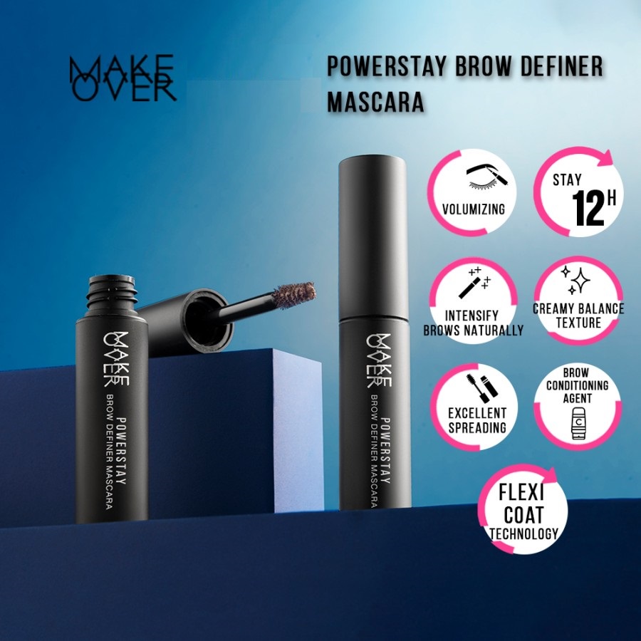 ★ BB ★ MAKE OVER Powerstay Brow Definer Mascara 6.5 g - Eye Brow Mascara