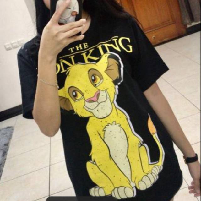 Kaos wanita Lion King