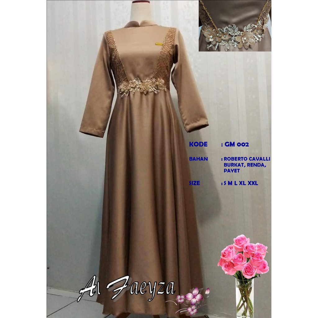 Al Faeyza// Busana Muslim// Gamis Daily GM002