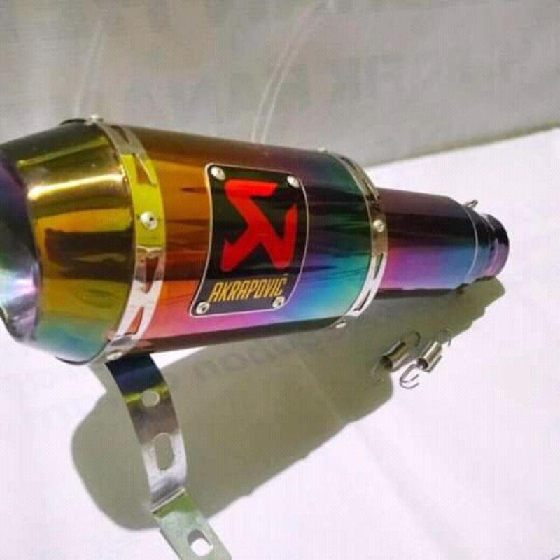 KNALPOT RACING SILENCER AKRAPOVIC KNALPOT NINJA KNALPOT BEBEK KNALPOT VIXION KNALPOT CBR