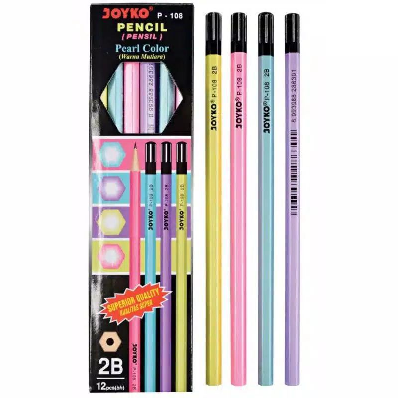 

Pensil Joyko P-108 2B Pearl Murah