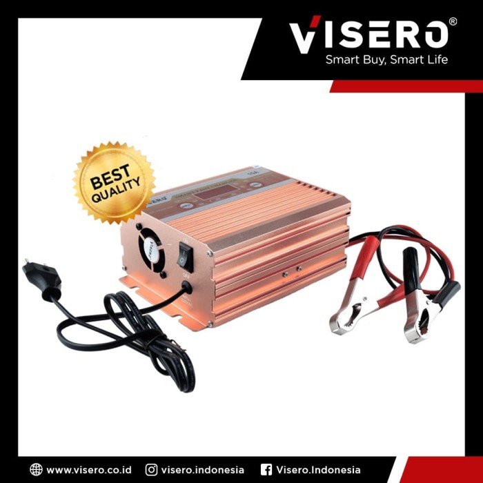 Battery Charger/Charger Aki 40A LED Smart Fast Visero (VIO-1240A LED)