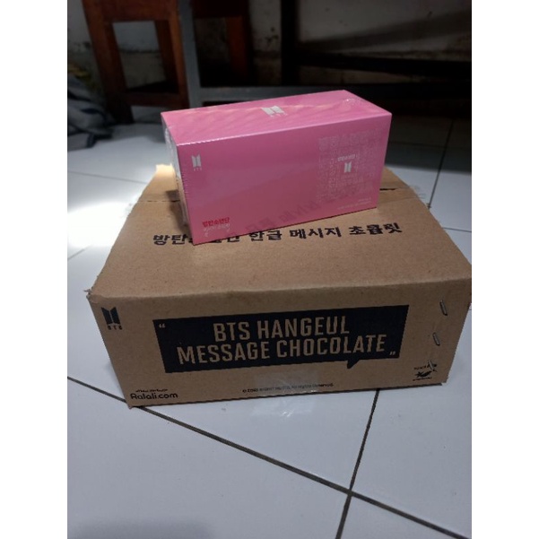 

bts hangeul message chocolate