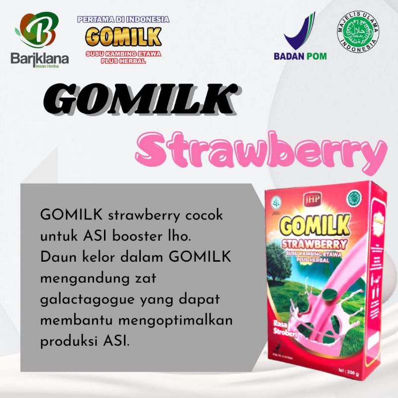 

GOMILK SUSU KAMBING ETAWA PLUS HERBAL