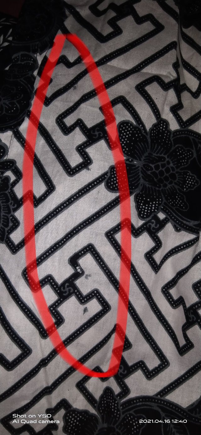 Bswart Hrb026 Kenongo Hem Batik Gunungan Hitam Putih Kemeja Batik Pria