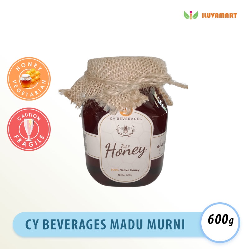 

CY Beverage Pure Honey 600gr Madu Murni Native Honey