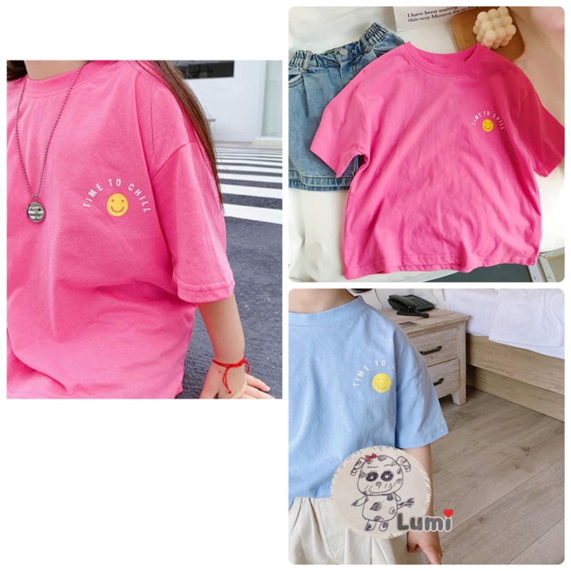 Lumi Deer Kaos  T shirt Katun Beige Anak Laki laki 