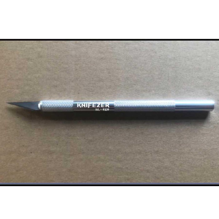

UKIR-ALAT- KNIFEZER PISAU UKIR SENI HOBBY CRAFTING ART KNIFE METAL HANDLE WL-9309 -ALAT-UKIR.